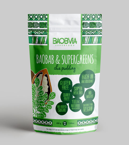Supergreens Chia pudding